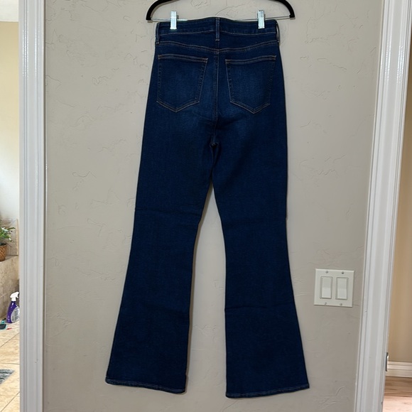 Loft Curvy Slim Jeans Size 2 NWT Flare Leg High Rise - Picture 4 of 4